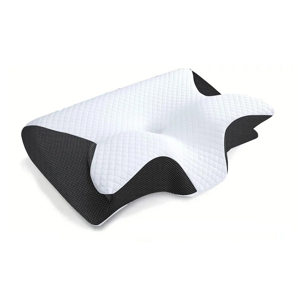 Memory Foam Cervical Pillow – Ergonomic Neck Support for Pain Relief!