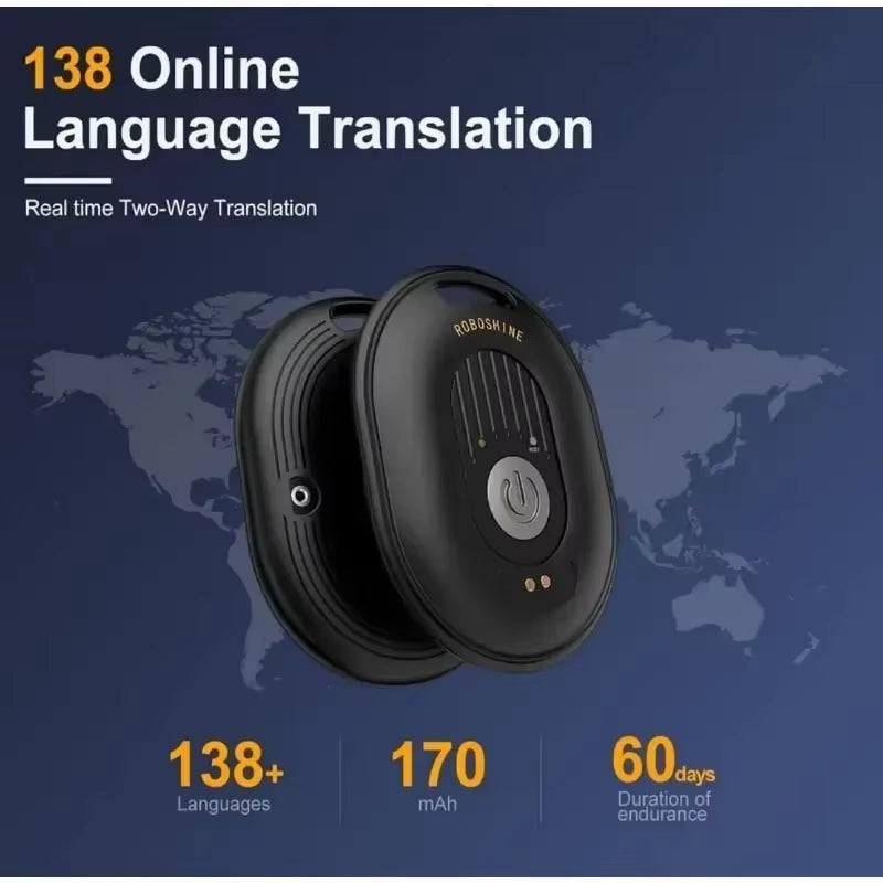 Video Real-Time Translation Machine 138 Language Voice Translator Simultaneous Interpretation