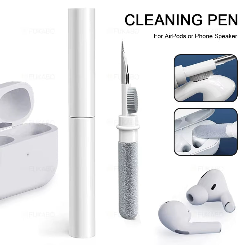 *Bluetooth Earphone Cleaning Kit – 3-in-1 Cleaner for AirPods & Earbuds*