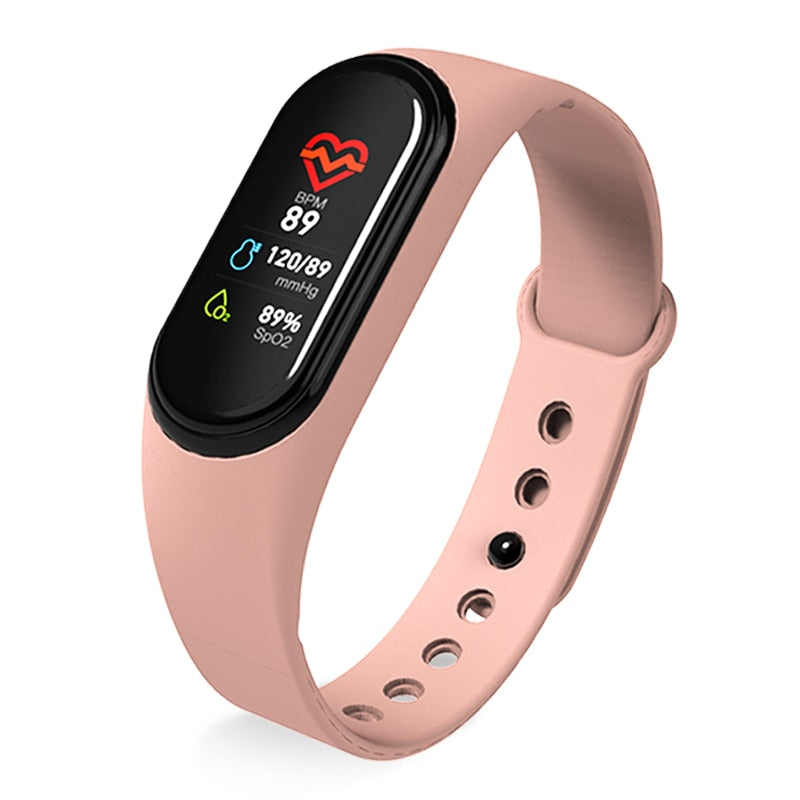 Smart Bracelet Fitness Tracker Waterproof Heart Rate Blood Pressure Fitness Bracelet Smart Watch