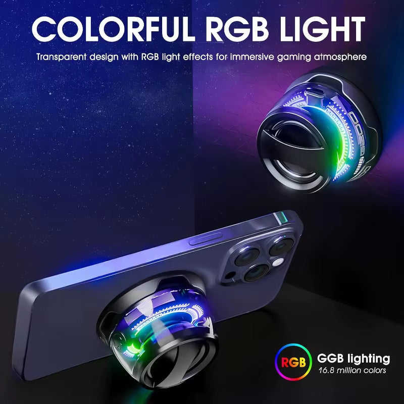 Bluetooth Speaker with Multi-Rgb Color Light and Magnetic Phone Holder for Shower Room Bike Car Outdoor Gifts for Teens