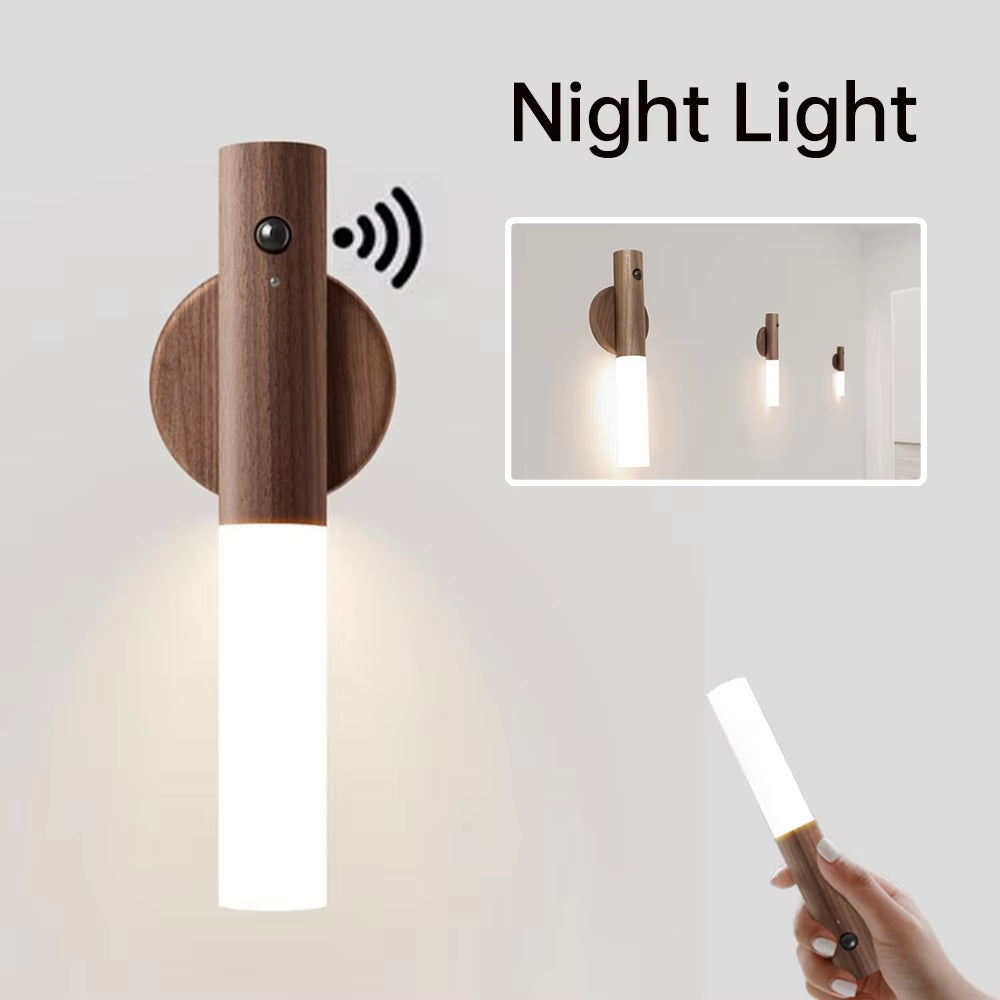 LED USB Magnetic Night Light – Versatile Home & Cabinet Lighting!