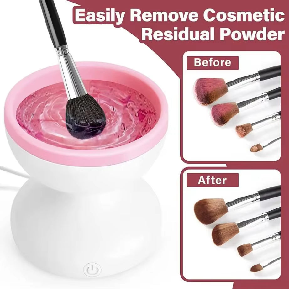 Portable USB Electric Makeup Brush Cleaner