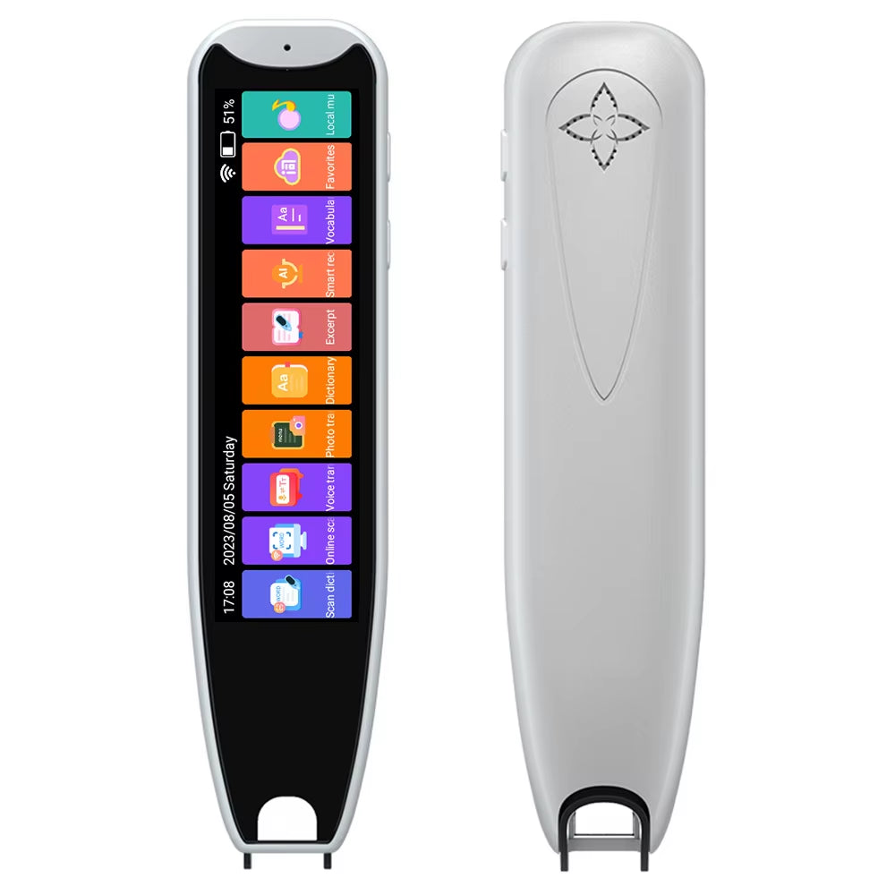 MD22 Voice Translator Offline Scan Translation Pen Business Scanning Reading Pen Translation Learning Languages Translation