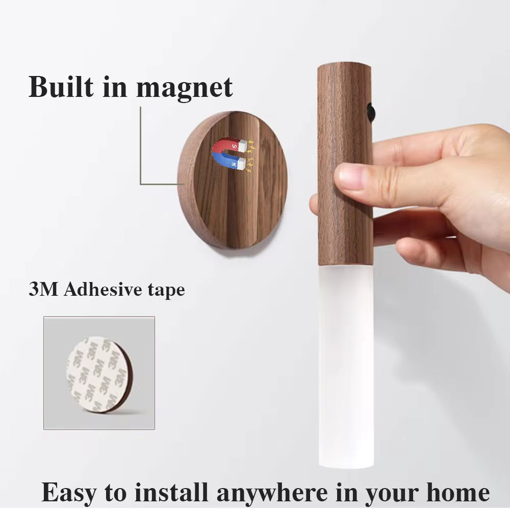 LED USB Magnetic Night Light – Versatile Home & Cabinet Lighting!