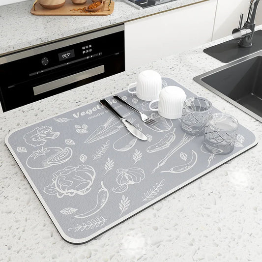 Super Absorbent Kitchen & Bathroom Drying Mat