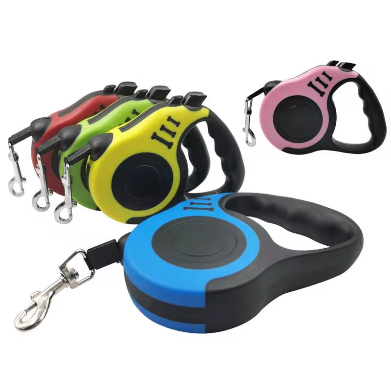 **Retractable Dog Leash – Flexible & Durable for All Dog Sizes!**  