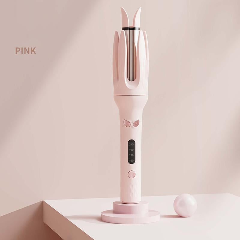 Automatic Hair Curing Iron,28Mm Hair Curler, Negative Ion Automatic Curling Wand, 4 Models Temperatures Curing Iron for Women, Styling Tools for Home, Back to School, Hair Curler Temperature Comfort Traditional Hairheated Curlingiron Adjustableir