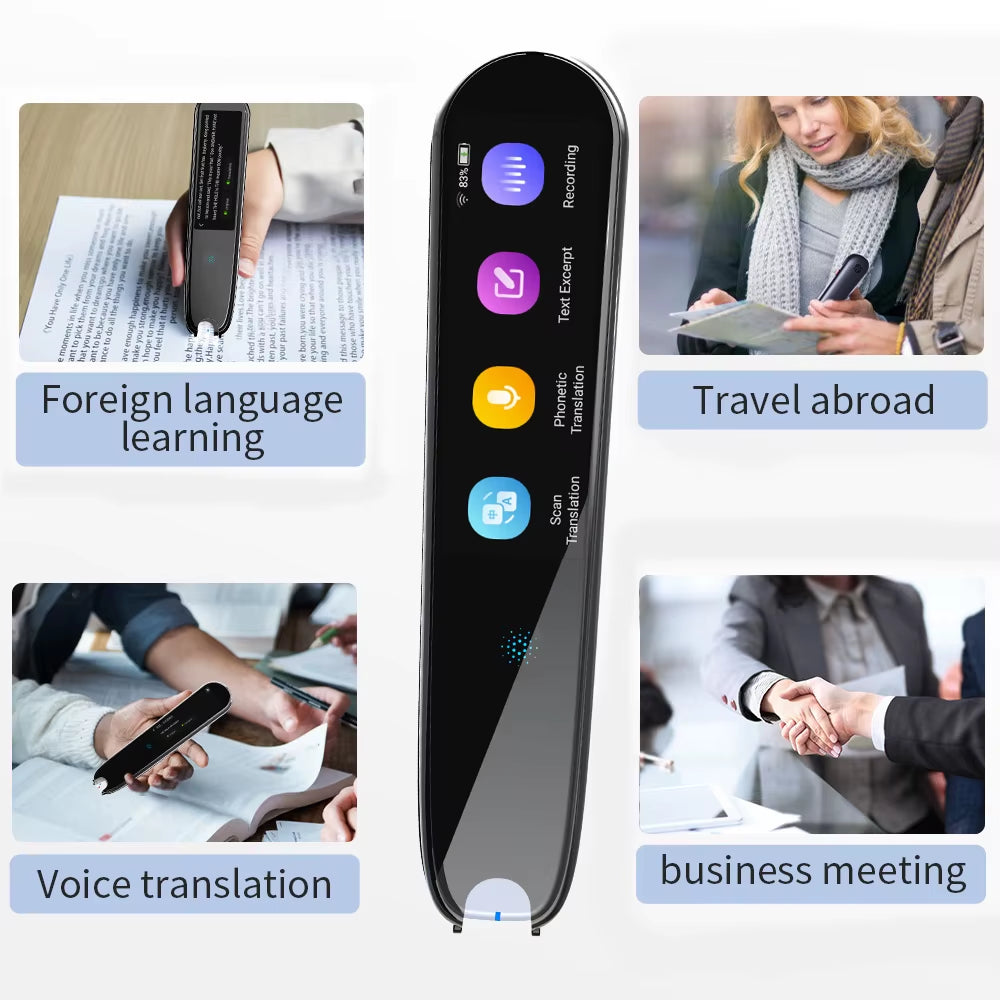 Scan Reader Translation Pen X2 112 Languages Translatorand Reading Pen for Reading Smart Voice Translation E-Dictionary