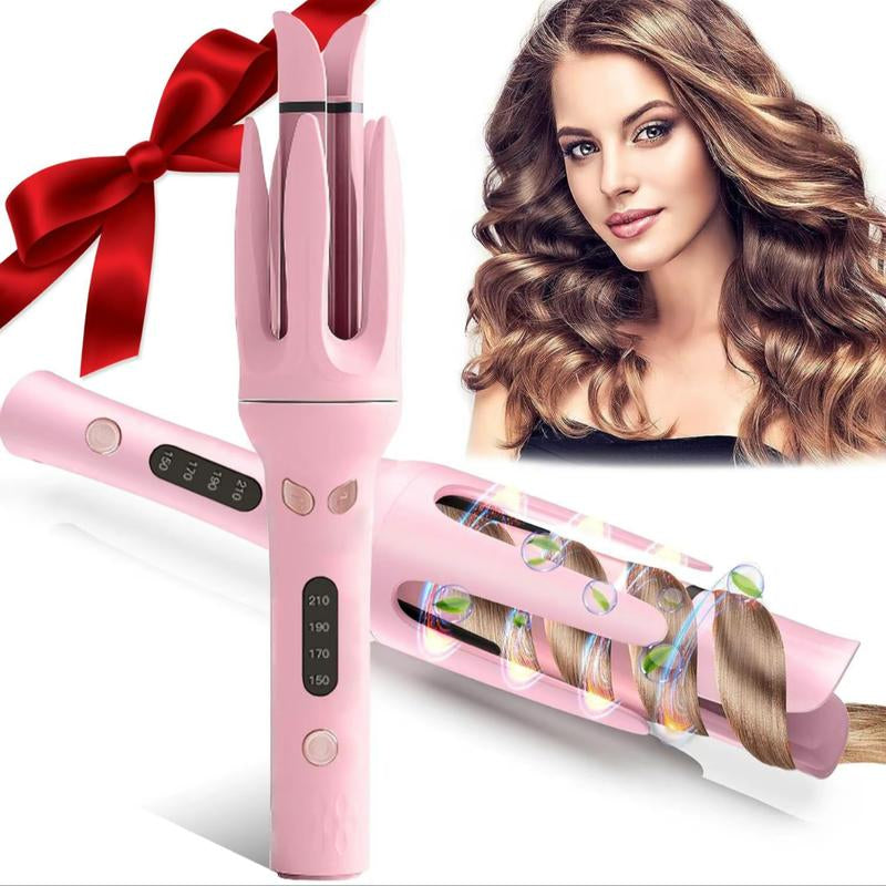 Automatic Hair Curing Iron,28Mm Hair Curler, Negative Ion Automatic Curling Wand, 4 Models Temperatures Curing Iron for Women, Styling Tools for Home, Back to School, Hair Curler Temperature Comfort Traditional Hairheated Curlingiron Adjustableir